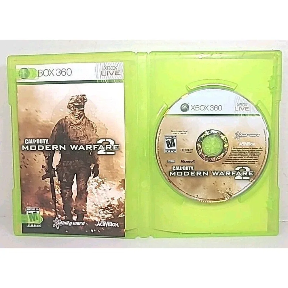 Call of Duty: Modern Warfare 2 - 2009 Microsoft Xbox 360 - Tested Works